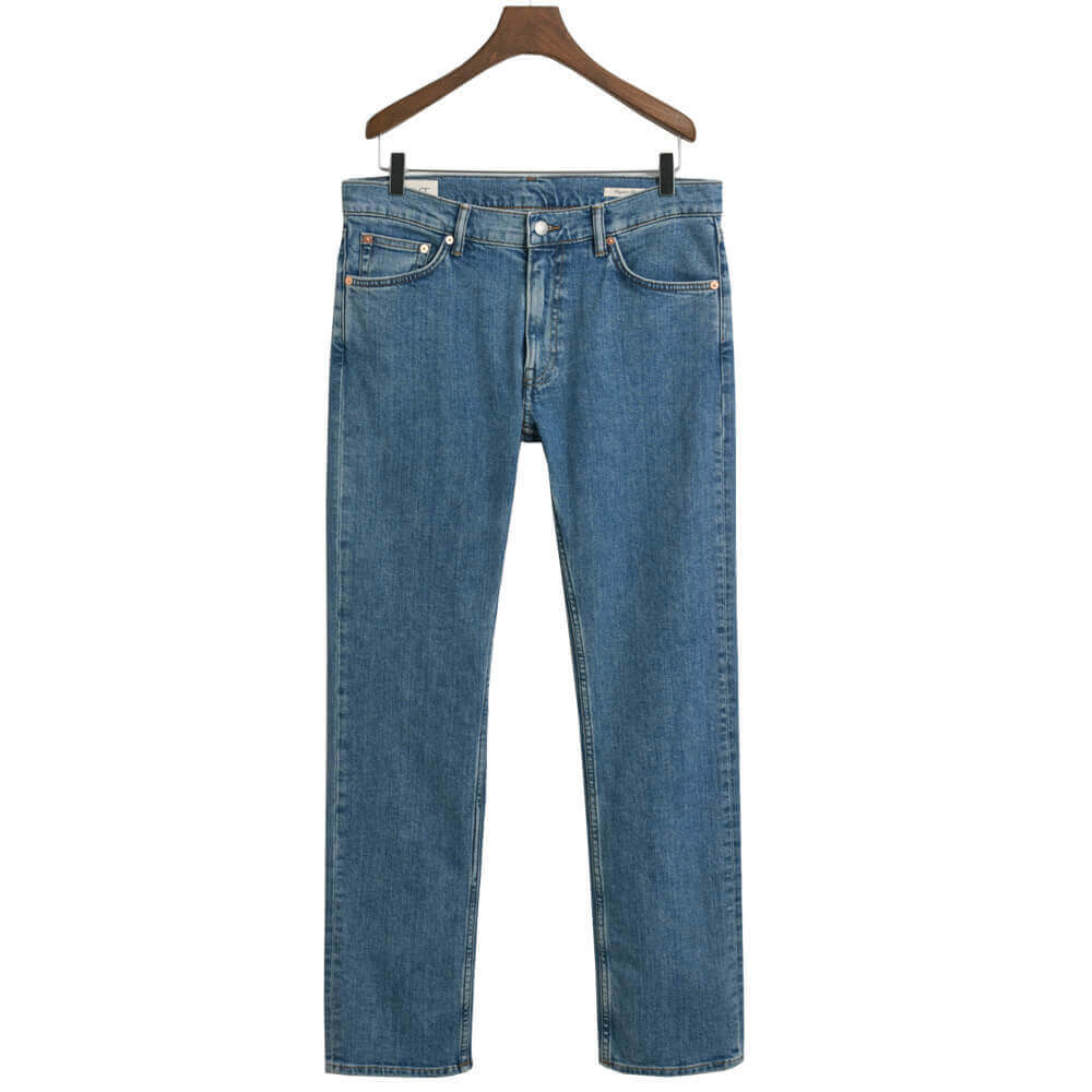 GANT Regular Fit Clean Wash Jeans